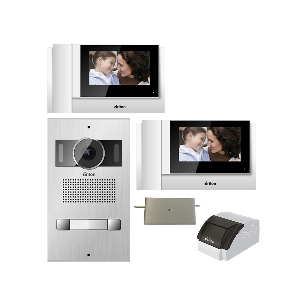 دو واحدی کامل برایتون با مانیتور 7 اینچ WIFIدار(Briton)