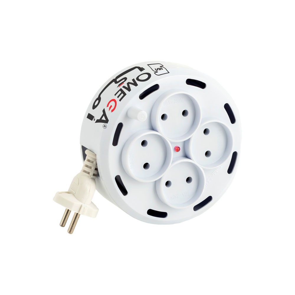 رابط چهار خانه جمع شو 5متر کابل تخت اُمگا